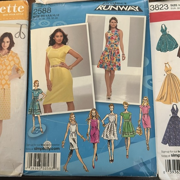 Sewing patterns x5 - Picture 3 of 6